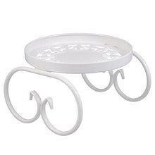 TBNLASS 1pc Potted Plant Stand Iron Art Flower Pot Rack(D)