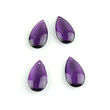 38mm/50mm Dark Purple Water Drop Prisms for Lighting Crystal Chandelier Suncatcher Ornament Lighting Lamp Hanging Decoration,50mm 100pcs