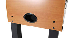 American Legend Charger 52” Foosball Table with Abacus Scoring and Ball Return Brown