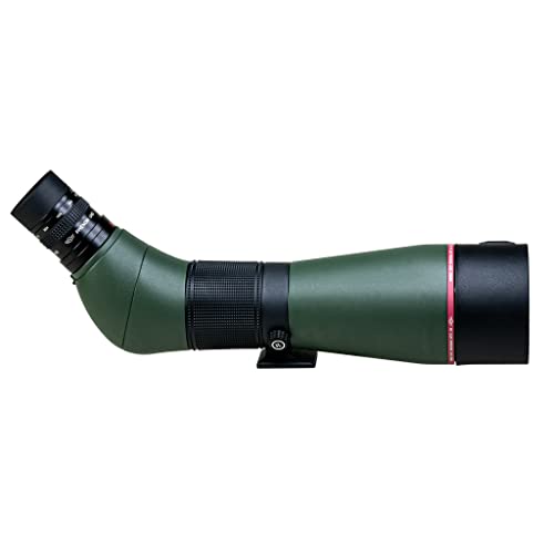 hi-lux Phenom 20-60X85 UHD Spotting Scope with Zoom Eyepiece, ED Glass Green