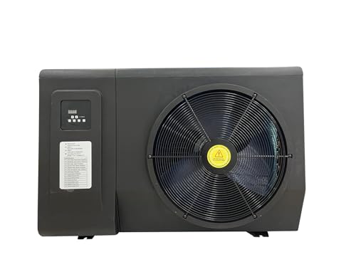 Doheny's Side Vent Above Ground Swimming Pool Heat Pump, 51,000 BTU | Quick Heating & Quiet Operation | 4-Way Defrosting Valve & Anti-Freeze Display | Corrosion-Resistant Durable Design