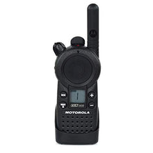 Motorola Solutions 6 Pack CLS1410 Walkie Talkie Radios with Headsets & 6-Bank Charger Black