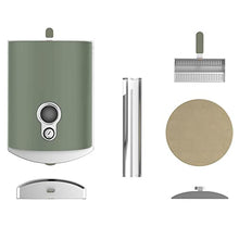 ZiiPa • Pellet Pizza Oven • Piana • Compact and Innovative • Heats in 20 Min • Fast Cooking in 60 sec • Rotary Cordierite Refractory Stone Ø31.5 CM • Available in 4 Colours (Eucalyptus)