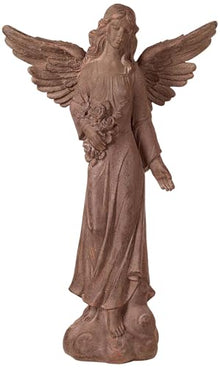 English Tudor Garden Angel 41 1/2" High Patio Outdoor Large Statue