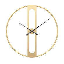 EHVYBDX Wall Clocks Modern Large Wall Clock Iron Round Face Large Outdoor Garden Clock Home Decoration