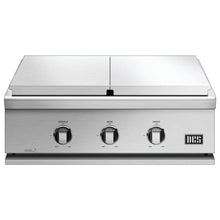 DCS Liberty 30-Inch Built-In Propane Gas Double Side Burner And Griddle - BFGC-30BGD-L