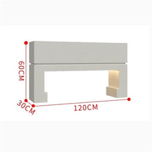 YUHUAWF Garden Bench Solar Luminous Splicable Planter Box Planting Trough Planter Box with Bench