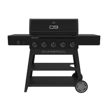 Charbroil Performance Series 5-Burner Gas Grill Cart with Side Burner, Black - 463254125