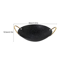 FJIESGKQ Cooking Multifunctional Japanese Dry Ear Hotpot Bar Wok Non Stick Spill-proof Seafood Pot Maifan Stone Kitchen