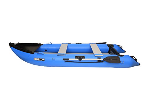 SCOUT INFLATABLES Portable Inflatable Boat SCOUT365 Blue