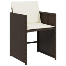 AMBERARD Patio Dining Set Set of 12 Brown Furniture Set