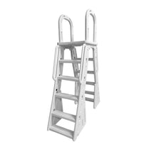 A-Frame Pool Ladder Height-Adjustable for 48-56 in Pools