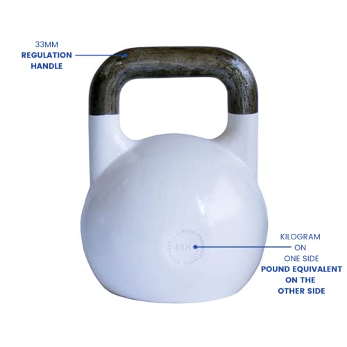 Ader Sporting Goods Pro-Grade Competition International Kettlebell 40kg (88lb)
