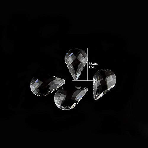 Chandelier Crytal s 38-100mm Clear Crystal Prism Suncatcher Glass Crystals Prisms Wedding & Homes Decoration Chandelier Part - (Color: 38mm400pcs)