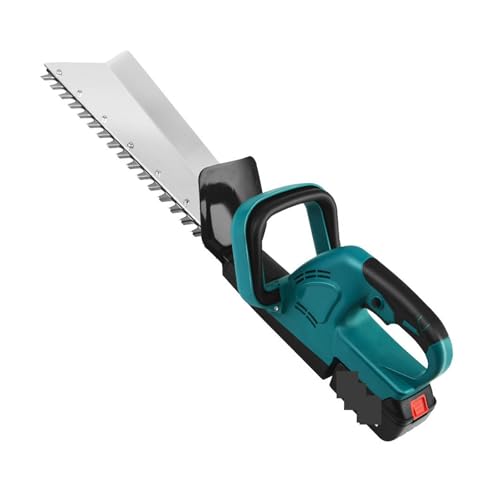 Hedge Trimmer Handheld Garden Trimmer Tea Tree Lawn Hedge Single Blade Electric Garden(1 Battery)