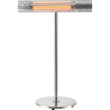 Global Industrial Infrared Patio Heater with Remote Control, Free Standing, 1500W, 30-3/4"L