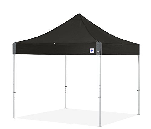 E-Z UP Endeavor Instant Shelter Canopy 10' x 10' Professional Grade Black Top