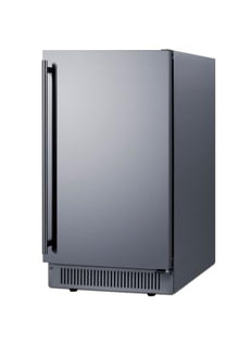Summit 60 lbs. Clear Ice Maker, Outdoor, Stainless Steel- BIM182OSADA