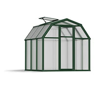 Palram Canopia Rion EcoGrow 2 Greenhouse 6 Ft. x 6 Ft. Dark Green