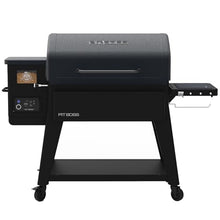 PIT BOSS 1600 Navigator Series WiFi & Bluetooth Wood Pellet Grill & Smoker, Flame Broiler and Touchscreen Controller, 1,593-Sq. in. Cook Space, 180°F to 500°F Temp Range, Meat Probe, 30 lb. Hopper
