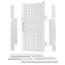 Aqua Select Everest Entry Step System Above Ground Pool 350 Lb Capacity White Steps