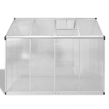 Outdoor Garden Large Space Greenhouse,49.5 Square feet,Polycarbonate Panels,Insulation,Aluminum Support Structure,Drainage System,Ventilation