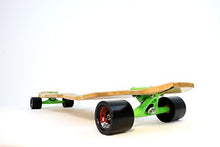 Inspiration Longboards Bamboo Composite "KARMA" Complete with Paris Trucks and Divine Wheels Black and Teal