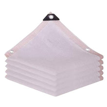XZZQDZSWMN Garden Shade Netting White Sunblock Shade Cloth 55% Shade Net with Grommets,Breathable Shade Mesh Tarp for Greenhouse Plant Flower 1x2.0 m 2x2.0 m 2x5.0 m 3x5.0 m 3x6.0 m 4x5.0 m(6x12.0 m)