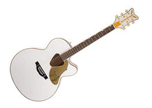 Gretsch G5022CWFE Rancher Falcon Jumbo Cutaway Acoustic-Electric Guitar White