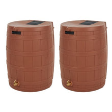 Good Ideas Rain Wizard Water Collection Barrel, 50 Gallon, Terra Cotta