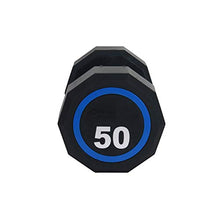Fitness First Urethane Encased Dumbbell Pairs 5-150 lbs. Black