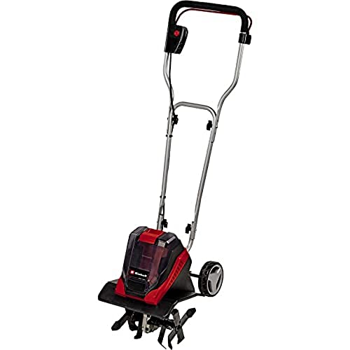 Einhell Power X-Change 36V Cordless Garden Rotavator - Powerful Soil Cultivator, 30cm Working Width, 20cm Working Depth - GE-CR 30 Li Solo Tiller (Battery Not Included)