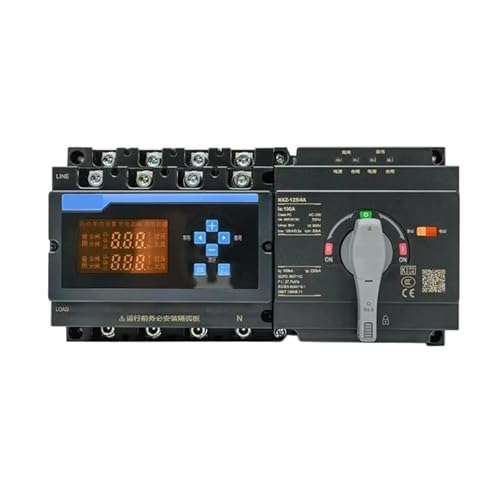 NXZ-125/4P 100A 250A 300A 4P ATS Dual Power Automatic Transfer Switch Single Three Phase(NXZ-125A)
