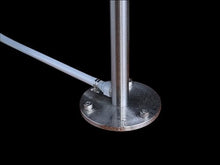 Wayime 87" Separable&Composable Free-standing Brushed Stainless Steel 304 Rainfall Outdoor Shower with DOE Certificate