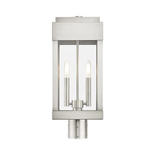 Livex Lighting 21236-91 York 2-Light Fixture, Brushed Nickel