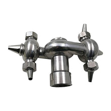 arik Bomba de agua de diafragma autocebante Rotary Tank Washing Spray Ball Thread Rotary Nozzle,Industrial Factory Tank Cleaning，High Impact Rotating Tank Washing Nozzle (Color : DN 25 1inch Female)