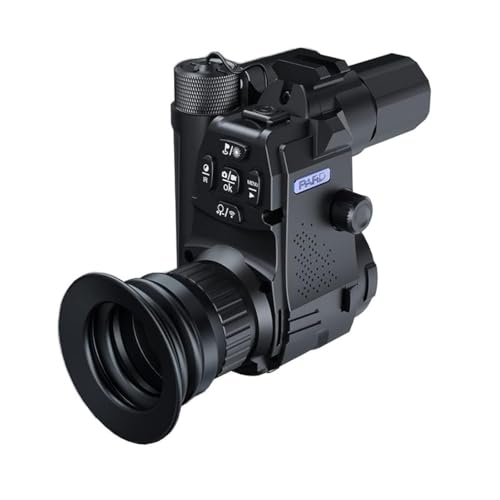 Pard Night Vision Monocular with Rangefinder and Clip-on Scope Black