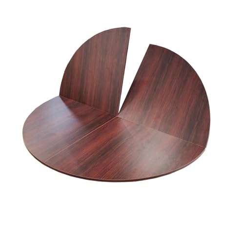 Large Round Foldable Table Top, 47.2-70.9in Diameter Wood Replace Table Top
