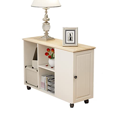 NRFJFOP Sofa Side Table Corner Living Room Small Coffee Tea Cabinet Bubble