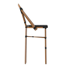 EMMA + OLIVER Black/White PE Rattan Bistro Bar Stool, 2-Pack