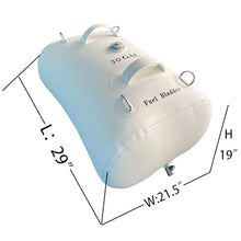Luoweikadeng 30 Gallon Fuel Bladder Emergency Tank for Fishing, Boating, Yachting, and Marine Cruising