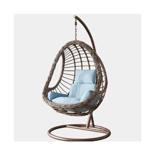 LIAN16PENG Wicker Chairs Hanging Chair Hanging Basket Rocking Chair Balcony Leisure Rocking Chair Household Indoor Swing Hanging Chair Patio Chair