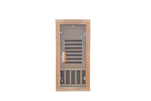 IKTG Infrared Sauna Room Low Magnetic Graphene Heating Canadian Hemlock Khaki