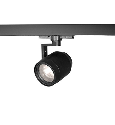 WAC Lighting WHK-LED522F-927-BK 23W LED Paloma Track Head for 277V W Track, Flood, 2700K, 90 Circuit