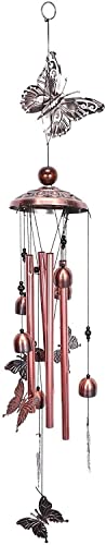 Wind Chimes Memorial Wind Chimes Aluminum Tubes Memorial Wind Chime Soothing Melodic Tones Wind Chime for Home Yard Outdoor Decoration