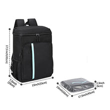 ASWRTYJO Backpack Picnic Bag Large Insulation Ice Aluminum Foil Waterproof Outdoor Travel