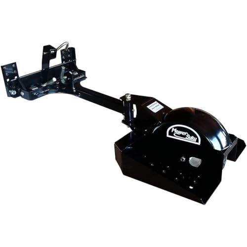 GENTERUN Commercial One Wheel Sulky Velke | Stand-On Platform for Walk-Behind Mowers | Quick Release Anti-Slip Design