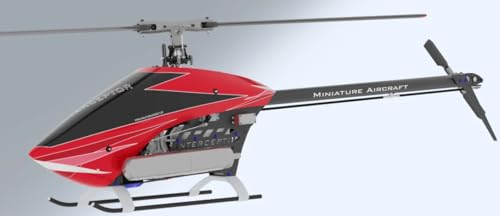 Helidirect Miniature Aircraft MA Interceptor Gasser 620 Kit Red