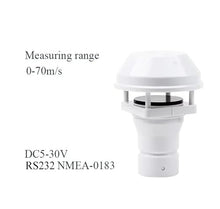 Aoleaby Wind Speed and Wind Direction Sensor, Mini-C2H70 0-70m/s, 2 in 1 Weather Station NMEA-0183(Mini-C2H70RS232-0183)