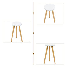 Plant Stand Indoor Plant Stand Wooden Plant Frame, Flowerpot Stool, Flowerpot Support, Wooden Round Stool, Balcony, Display Frame, Family Decoration